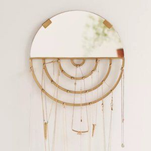 Urban Outfitters Jewelry Storage Hanging Mirror